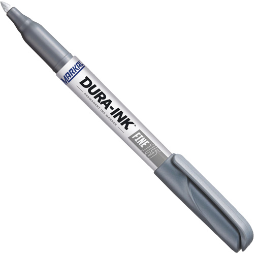 Marqueur permanent Dura-Ink no 15, Argent, Pointe Fin Maritime Industrial Rubber