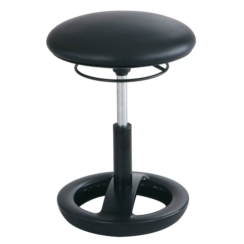 Chaise ergonomique Twixt, Stationnaire, Ajustable Hauteur, Capacit&eacute; 250 lb Maritime Industrial Rubber