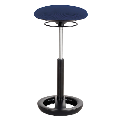 Twixt Ergonomic Chair, Stationary, Adjustable Height, 250 lbs. Capacity Maritime Industrial Rubber