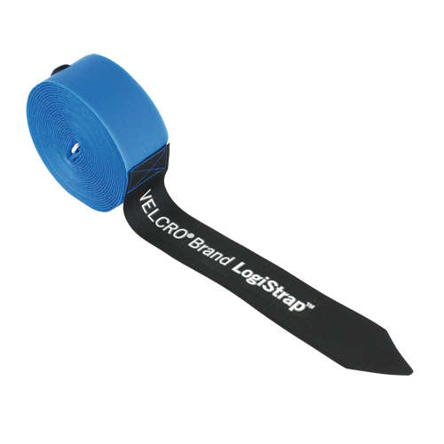 LogiStrap Logistic Straps, Hook and Loop, 2" W x 23' L, 225 lbs. (102 kg) WLL Maritime Industrial Rubber