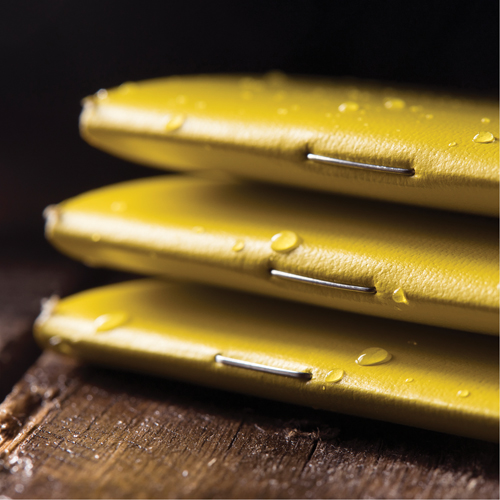 Notebook, Soft Cover, Yellow, 48 Pages, 4-5/8" W x 7" L Maritime Industrial Rubber