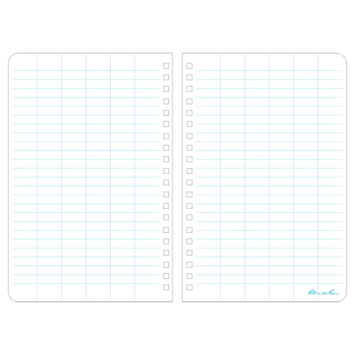 Carnet de notes de poche &agrave; spirale lat&eacute;rale, Couverture souple, Jaune, 64 Pages, 4-5/8" , 7"  Maritime Industrial Rubber