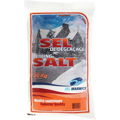 Sel fondant &agrave; glace, 44,1 lb (20 kg), Sac, -10°C (14°F) Maritime Industrial Rubber
