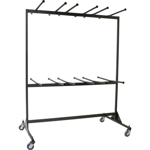 Double-Sided Folding Chair Caddy Maritime Industrial Rubber