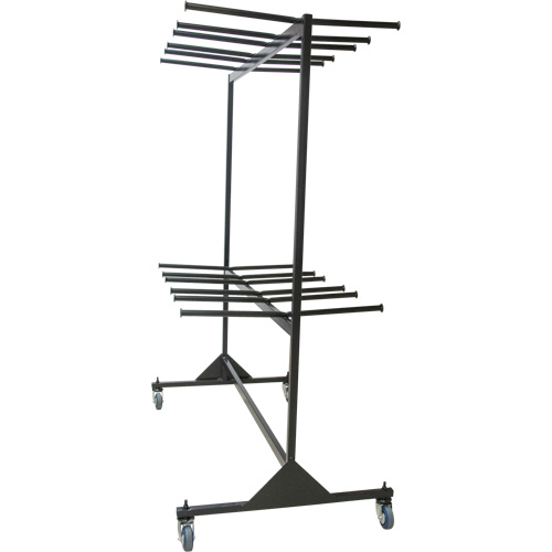 Double-Sided Folding Chair Caddy Maritime Industrial Rubber