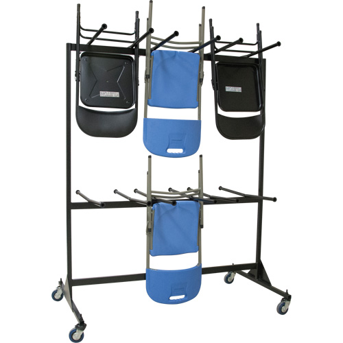 Double-Sided Folding Chair Caddy Maritime Industrial Rubber