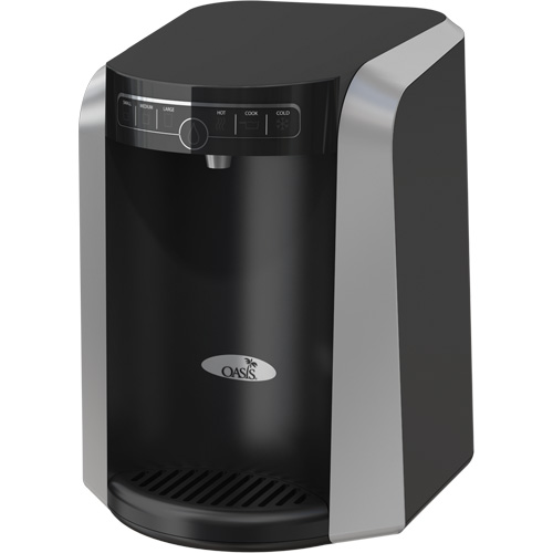 Aquarius POU Countertop Water Dispenser, 0-0.3 gal. Capacity, 17" H Maritime Industrial Rubber