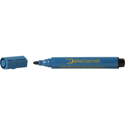 Detectable Whiteboard Marker, Black, Bullet Tip Maritime Industrial Rubber