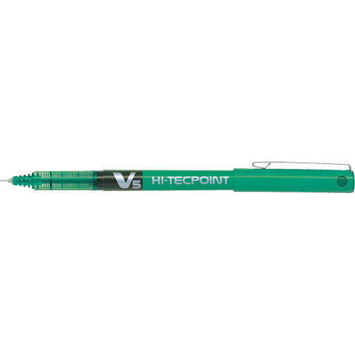 Stylo Hi-Tecpoint, Vert, 0,5 mm Maritime Industrial Rubber