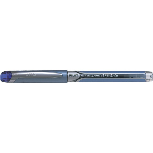 Stylo Hi-Tecpoint Grip, Bleu, 0,5 mm Maritime Industrial Rubber