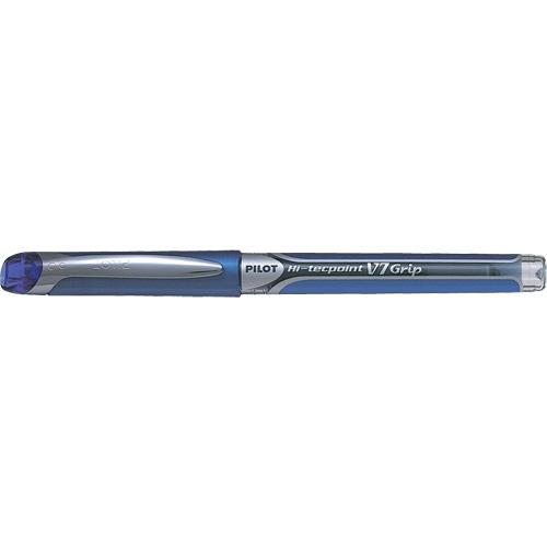 Stylo Hi-Tecpoint Grip, Bleu, 0,7 mm Maritime Industrial Rubber