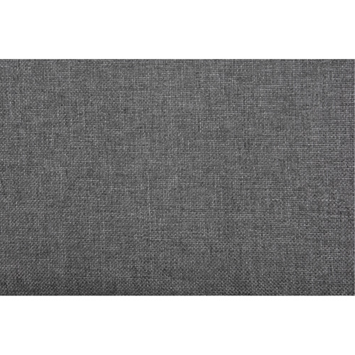 Chaise pliante de luxe en tissu rembourr&eacute;e, Acier, Gris, Capacit&eacute; 300 lb Maritime Industrial Rubber