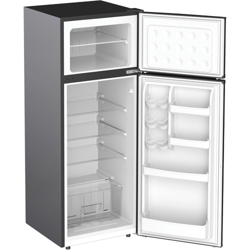 Top-Freezer Refrigerator, 55-7/10" H x 21-3/5" W x 22-1/5" D, 7.5 cu. Ft. Capacity Maritime Industrial Rubber