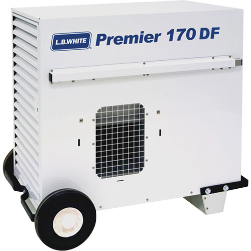 Premier&reg; Portable Drying Heater, Radiant Heat, Electric, 170000 BTU/H Maritime Industrial Rubber