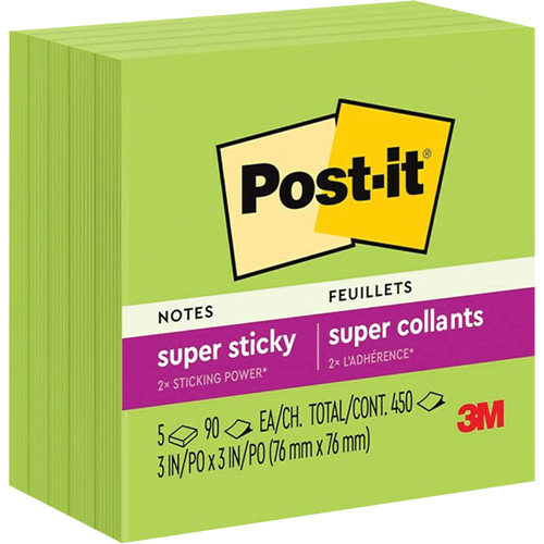Post-it&reg; Super Sticky Notes Maritime Industrial Rubber