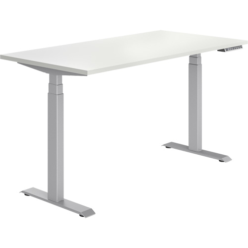 Table rectangulaire &agrave; hauteur r&eacute;glable Newland Maritime Industrial Rubber