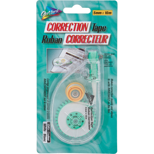 Ruban correcteur pour gauchers et droitiers Maritime Industrial Rubber