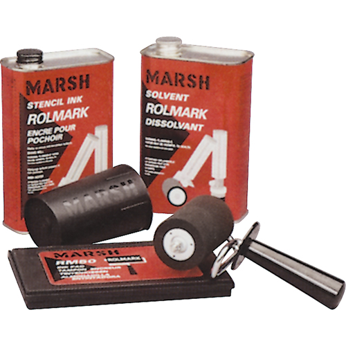 Syst&egrave;mes Rolmark pour pochoirs - Rouleau de rechange 3" Maritime Industrial Rubber