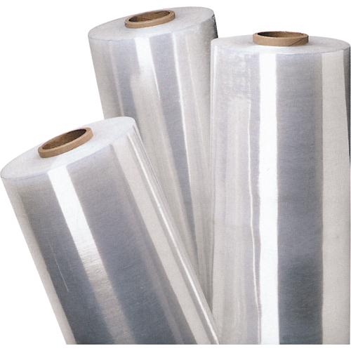 Stretch Wrap, Blown, 80 (20.3 micrometers), 18" x 1500' Maritime Industrial Rubber