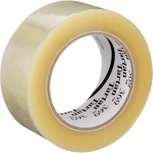 Tartan 369 Box Sealing Tape, Acrylic Adhesive, 1.6 mils, 48 mm (1-22/25") x 100 m (328') Maritime Industrial Rubber