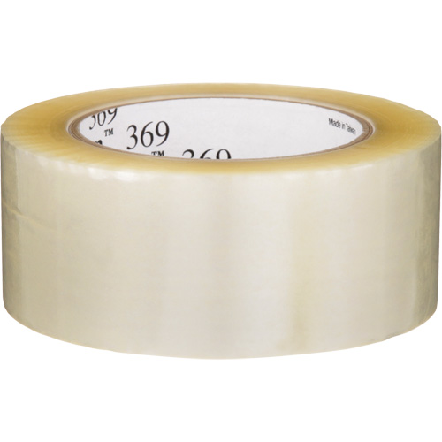 Tartan 369 Box Sealing Tape, Acrylic Adhesive, 1.6 mils, 48 mm (1-22/25") x 100 m (328') Maritime Industrial Rubber