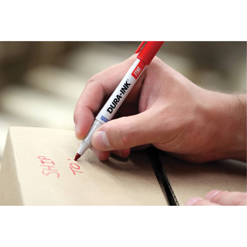 Dura-Ink&reg; Markers - #15, Red, Fine Tip Maritime Industrial Rubber