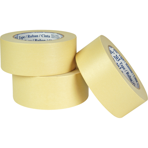 Highland 203 Masking Tape, 48 mm (2") x 55 m (180'), Beige Maritime Industrial Rubber