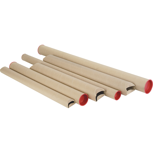 Tubes postaux Snap-Seal, 2" la x 18" lo Maritime Industrial Rubber