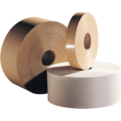 Gummed Tapes - Standard Tape, 60 mm (2-9/25") x 182.88 m (600'), Kraft Maritime Industrial Rubber