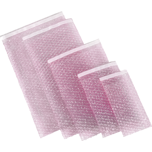 E-Z Seal Bubble Pouches, 4" W x 7.5" L Maritime Industrial Rubber
