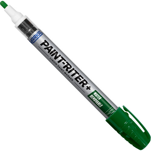 Marqueur &agrave; la peinture nettoyable &agrave; l'eau Paint-Riter+, Liquide, Vert Maritime Industrial Rubber