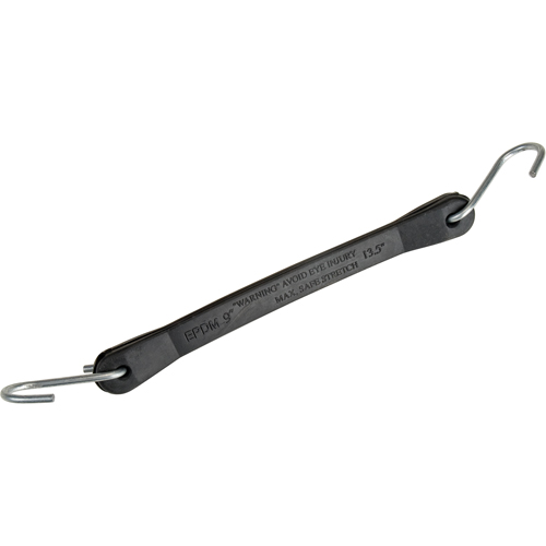 Rubber Tie Down, 9" Maritime Industrial Rubber