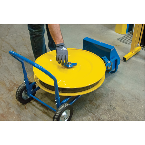 Distributeur de feuillards, Feuillard Polyester/Acier/Polypropyl&egrave;ne, Dia de noyau 16"/8", largeur de rouleau 3"/8"/6" Maritime Industrial Rubber