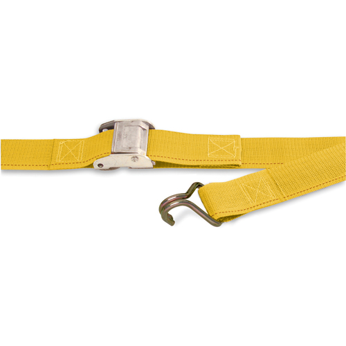 Logistic Straps, Cam Buckle, 2" W x 16' L, 500 lbs. (230 kg) WLL Maritime Industrial Rubber