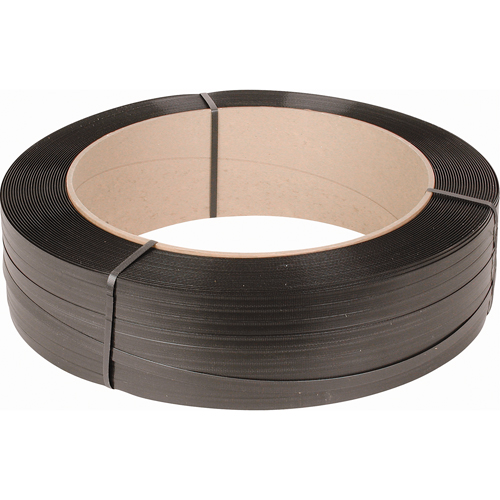 Strapping, Polypropylene, 1/2" W x 7200' L, Black, Machine Grade Maritime Industrial Rubber