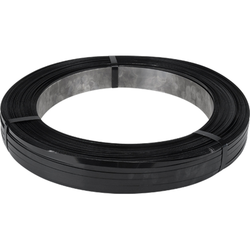 Feuillard en acier, Largeur x 3/8", &eacute;paisseur 0,015" Maritime Industrial Rubber