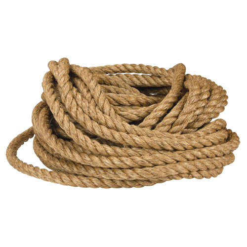 3 Strand Rope, 135', Manila Maritime Industrial Rubber