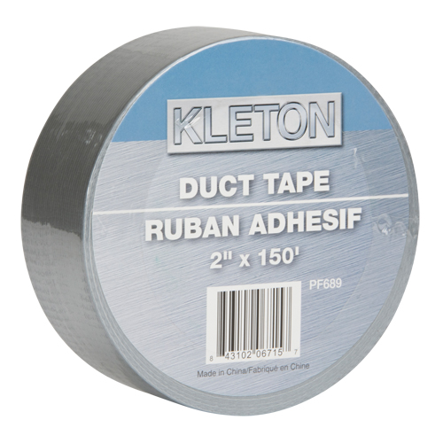 Ruban adh&eacute;sif de cat&eacute;gorie utilitaire, 6 mils, Argent, 50 mm (2") x 45 m (148') Maritime Industrial Rubber