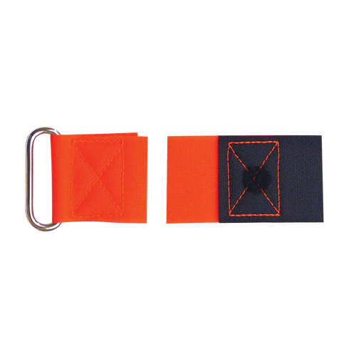 LogiStrap Logistic Straps, Hook and Loop, 2" W x 16.4' L, 225 lbs. (102 kg) WLL Maritime Industrial Rubber