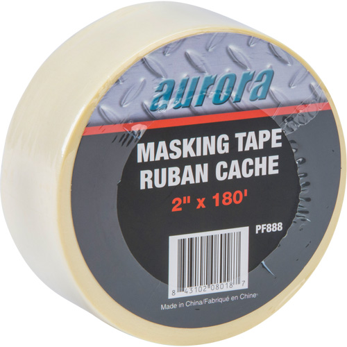 General Purpose Masking Tape, 48 mm (2") x 55 m (180'), Beige Maritime Industrial Rubber