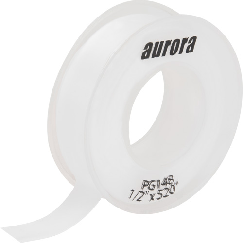 Teflon&reg; Sealing Tape, 520" L x 1/2" W, White Maritime Industrial Rubber
