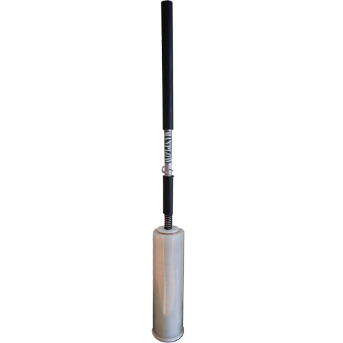 Distributeur de film &eacute;tirable &agrave; poign&eacute;e longue, Convient aux rouleaux 12"-18" Maritime Industrial Rubber