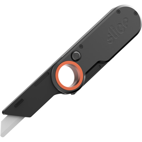Slice Folding Utility Knife, 76 mm Blade, Ceramic Blade, Metal Handle Maritime Industrial Rubber