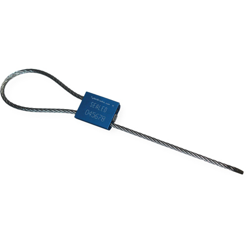 Scell&eacute; de s&eacute;curit&eacute; &agrave; c&acirc;ble Flexsecure FS35, 12", M&eacute;tal, Scell&eacute; &agrave; c&acirc;ble Maritime Industrial Rubber
