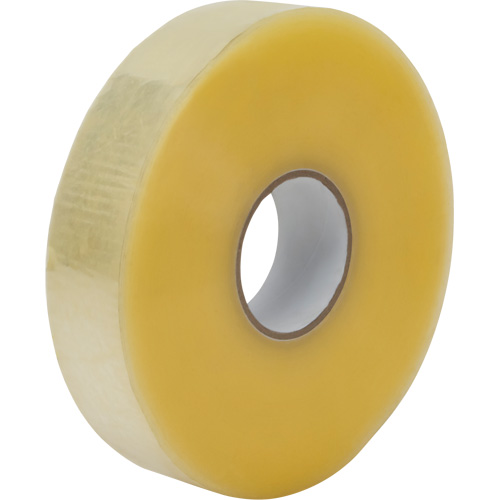 Box Sealing Tape, Hot Melt Adhesive, 1.6 mils, 50.8 mm (2") x 914.4 m (3000') Maritime Industrial Rubber
