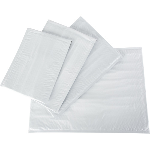 Bubble Shipping Mailer, Polyethylene, 10-1/2" W x 16" L Maritime Industrial Rubber