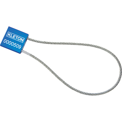 Scell&eacute;s de haute s&eacute;curit&eacute;, 12", M&eacute;tal, Scell&eacute; &agrave; c&acirc;ble Maritime Industrial Rubber