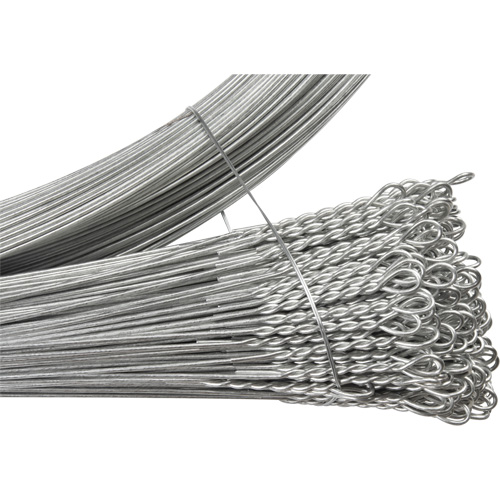 Fil de cerclage, Galvanis&eacute;, 13-1/2' lo, Cal. 13 Maritime Industrial Rubber