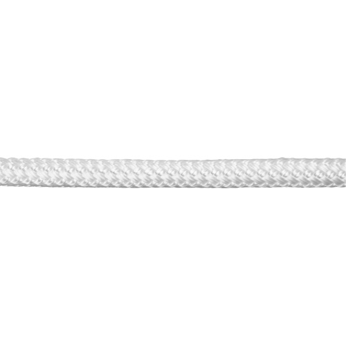 Corde blanche tress&eacute;e, Nylon, 250' Maritime Industrial Rubber