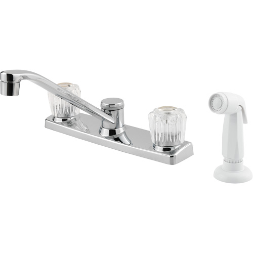 Robinet de cuisine avec pulv&eacute;risateur s&eacute;rie Pfirst Maritime Industrial Rubber